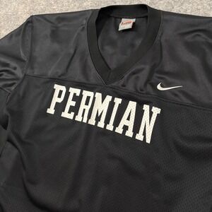 Nike Team Permian Football Jersey Black Mens Large Friday Night Lights